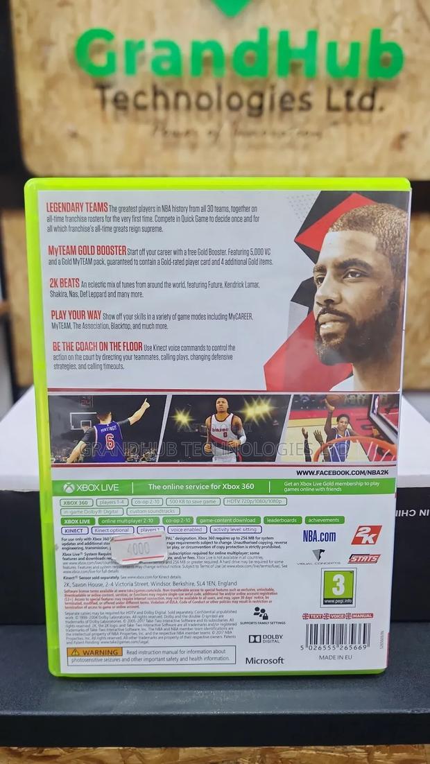 Nba 2k18 Game Xbox 360 Game - thumbnail 3