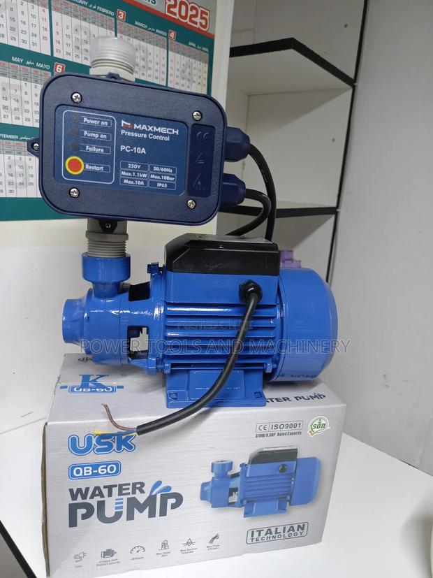 Booster Pump .0.5hp Complete With Pressure Control - main view