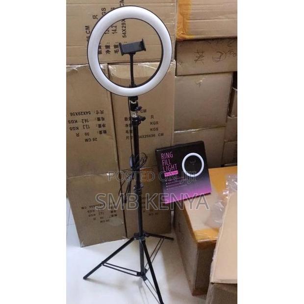 10-inch Ring Light With 2.1m Tripod – Adjustable Color
