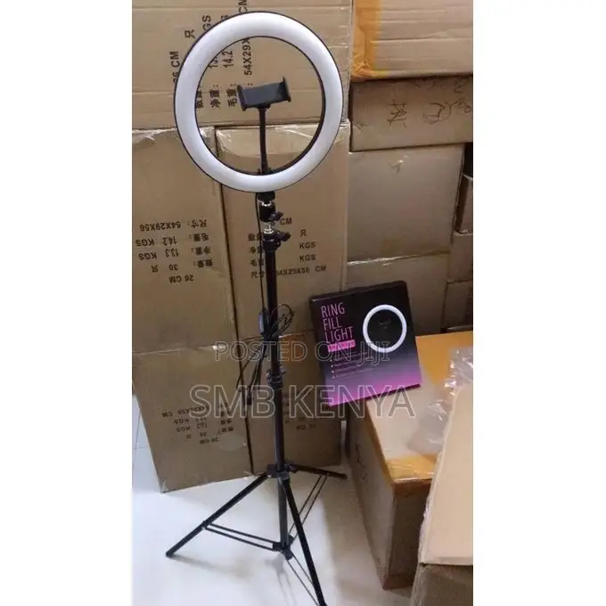 10-inch Ring Light With 2.1m Tripod – Adjustable Color