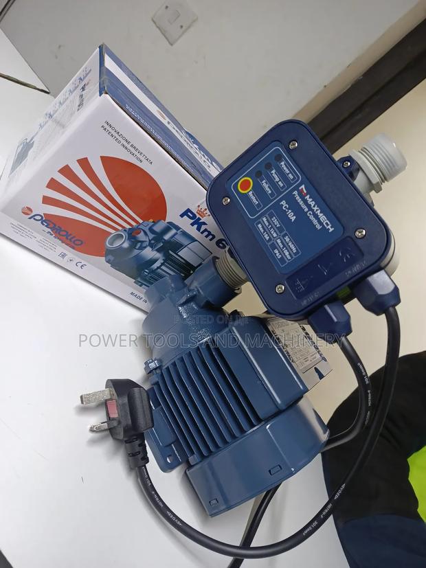 Pedrollo 0.5hp Water Pump With Automatic Pressure Control