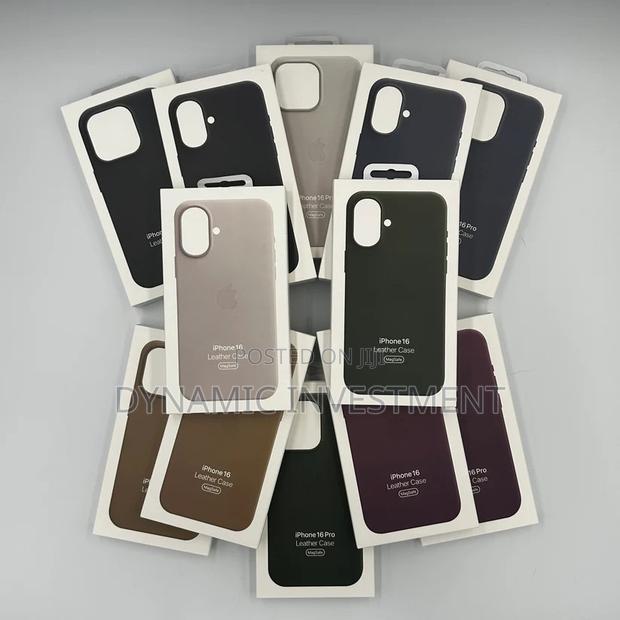 iPhone 16 Pro, Pro Max, 16 Plus,Leather Magsafe Case/Cover - thumbnail 3