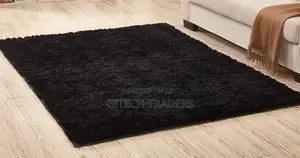 5*8 Plain Fluffy Carpet