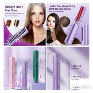 Wireless Hair Straightening Comb - thumbnail 2
