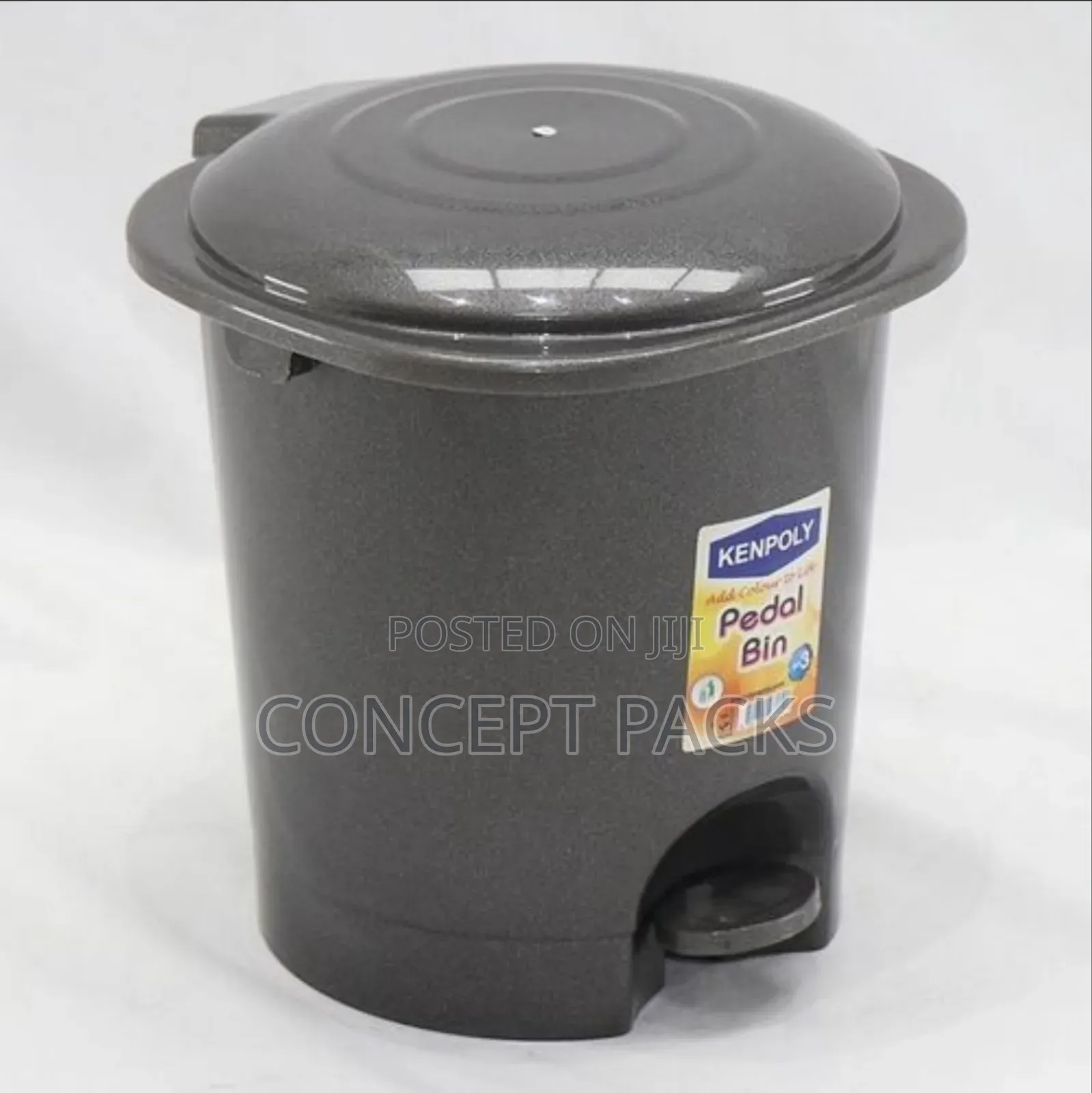 Kenpoly Plastic Pedal Dustbin 6 Liter