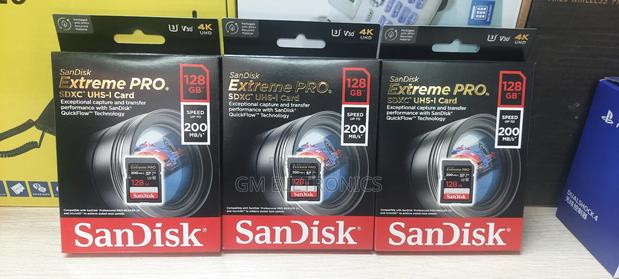 128gb Extreme Pro Uhs-I SDXC Memory Card (200mb/S)Available - thumbnail 2
