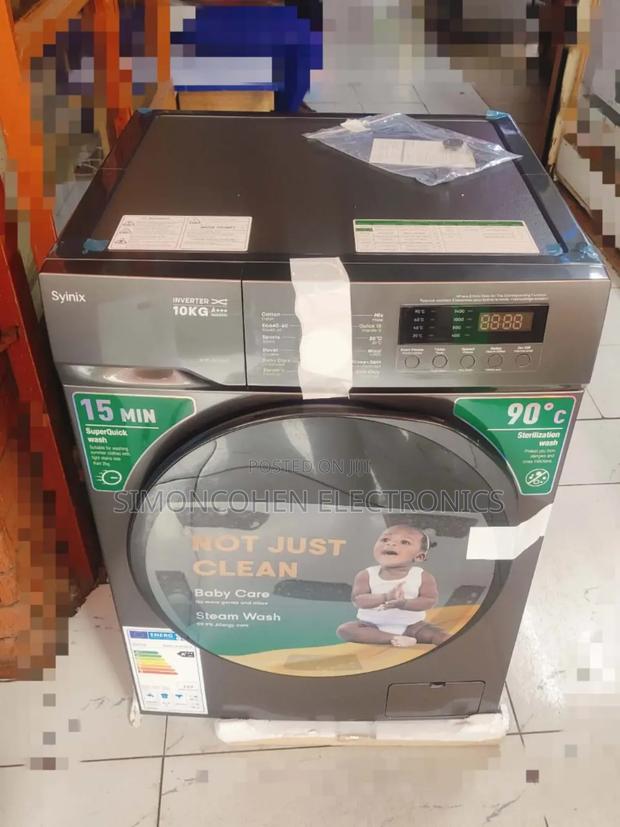 Syinix 10kgs Front Load Washing Machine L - main view