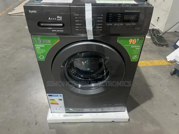 Syinix 8kgs Front Load Washing Machine - main view