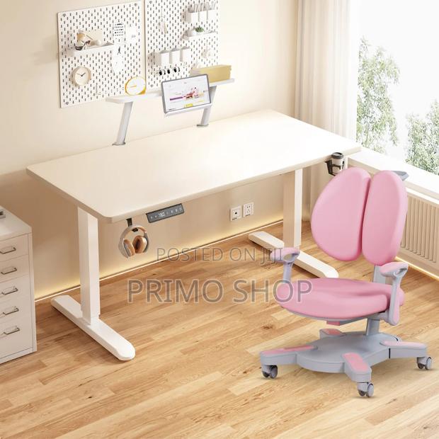 Electric Table ; Adjustable Student Study Table - main view