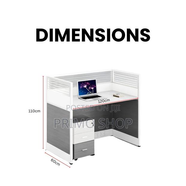 Office Workstation; Professional Privacy Office Desk - thumbnail 2