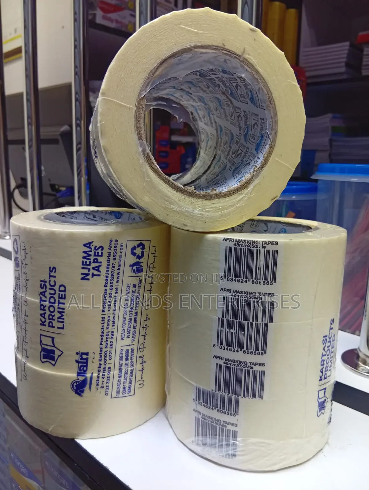 Afri Masking Tape 2 Inches by 50metres(48mm*50metres)