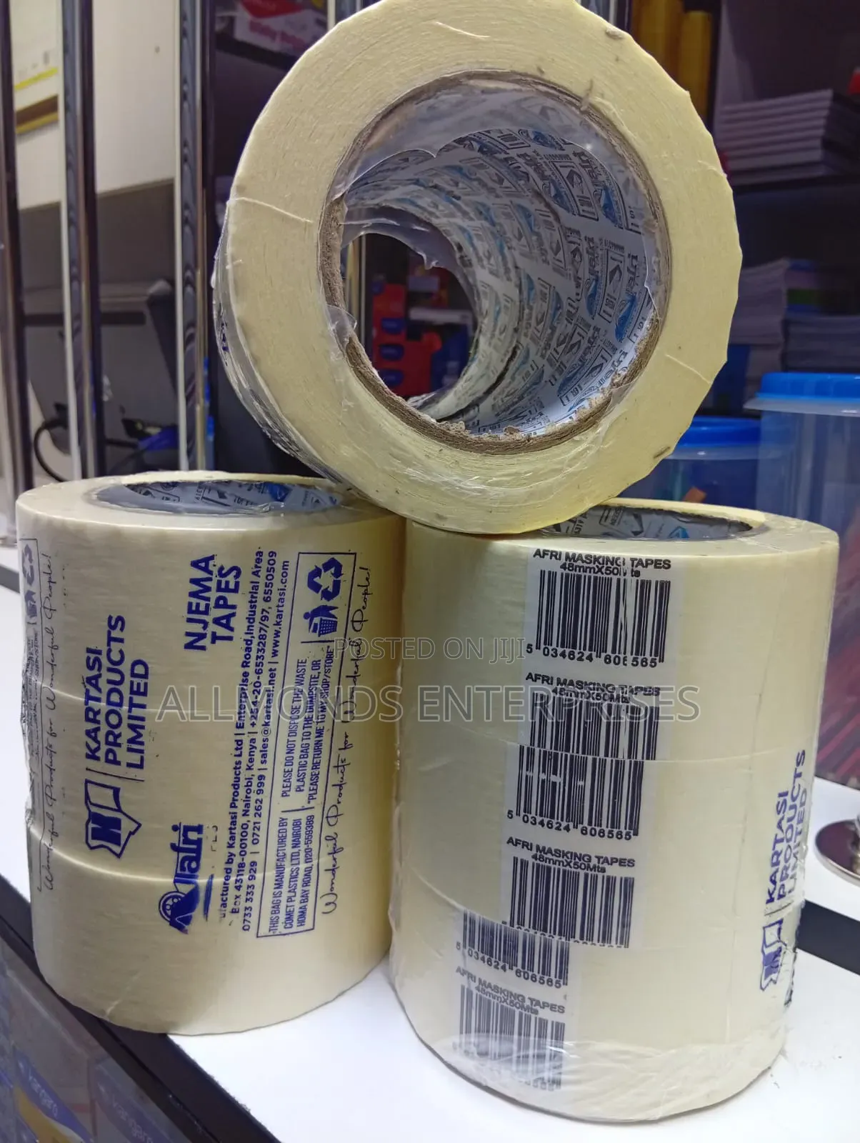 Afri Masking Tape 2 Inches by 50metres(48mm*50metres)