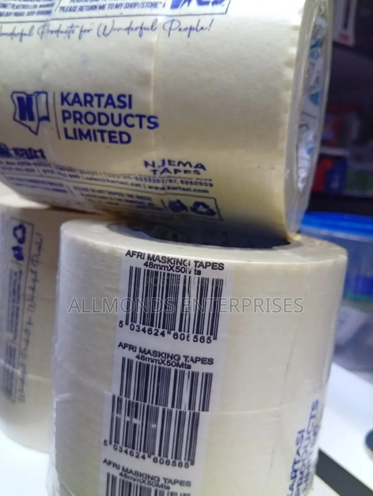 Afri Masking Tape 2 Inches by 50metres(48mm*50metres)