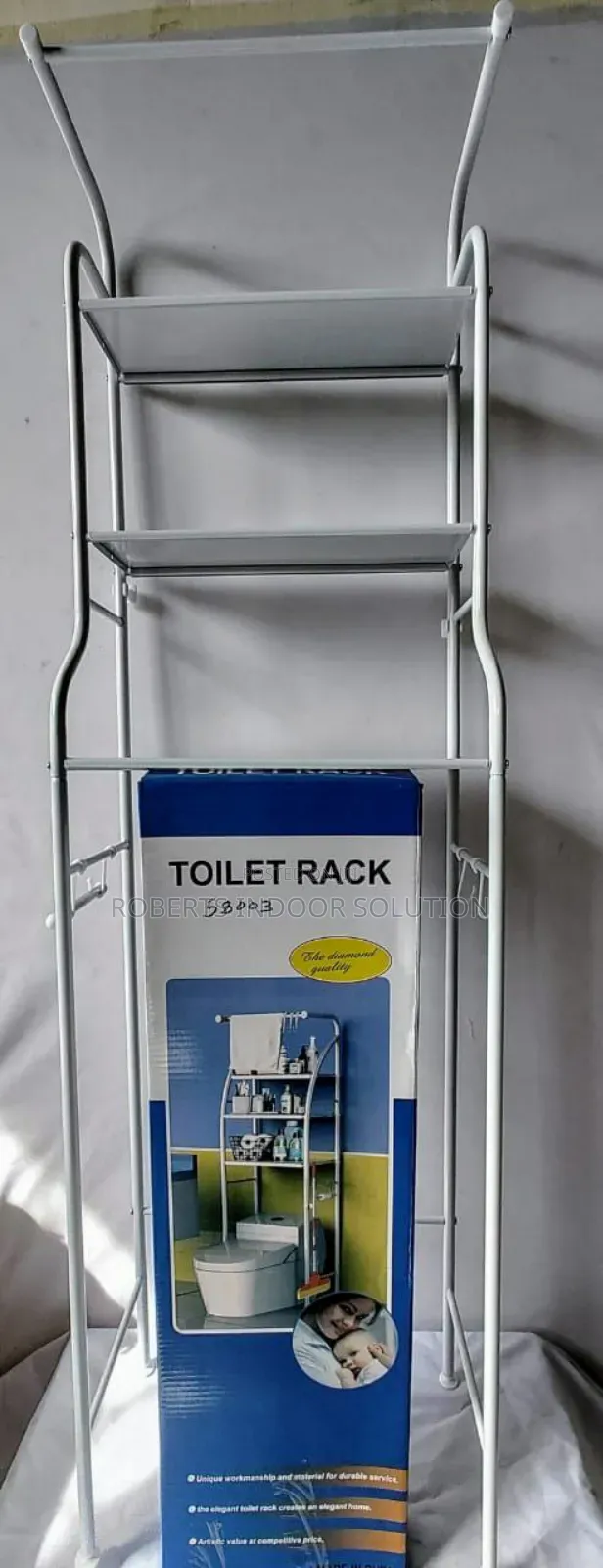 New Design Toilet Rack With Top Stand for Towel*