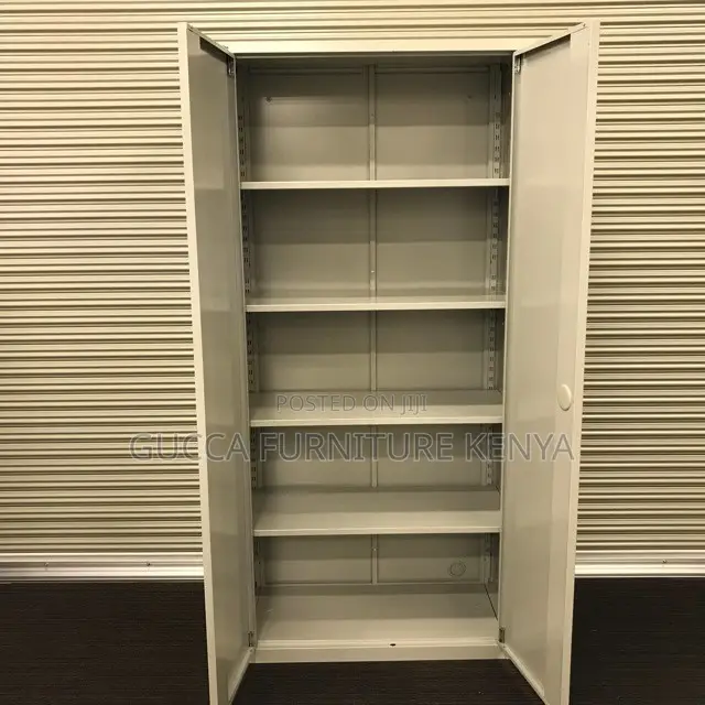 Cabinets: Office Double Door Library Storage Cabinet