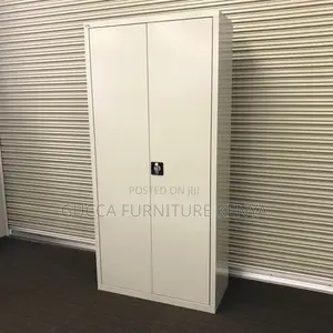 Cabinets: Office Double Door Library Storage Cabinet
