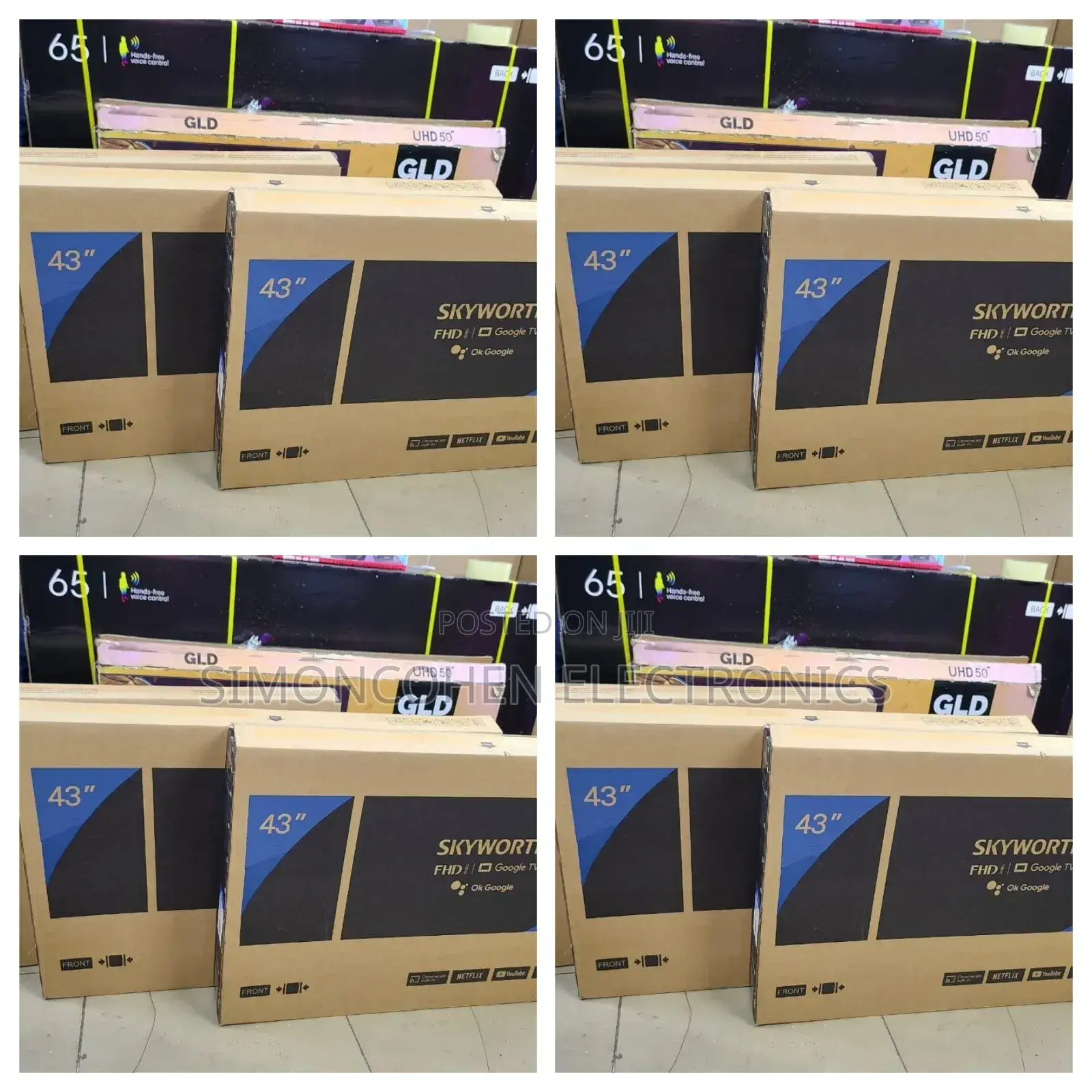 Skyworth 43 Inches Smart Tv
