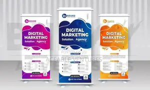 Branded Narrow Base Banners