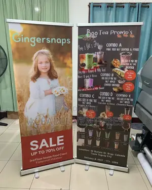 Very High Quality Narrow Base Banners