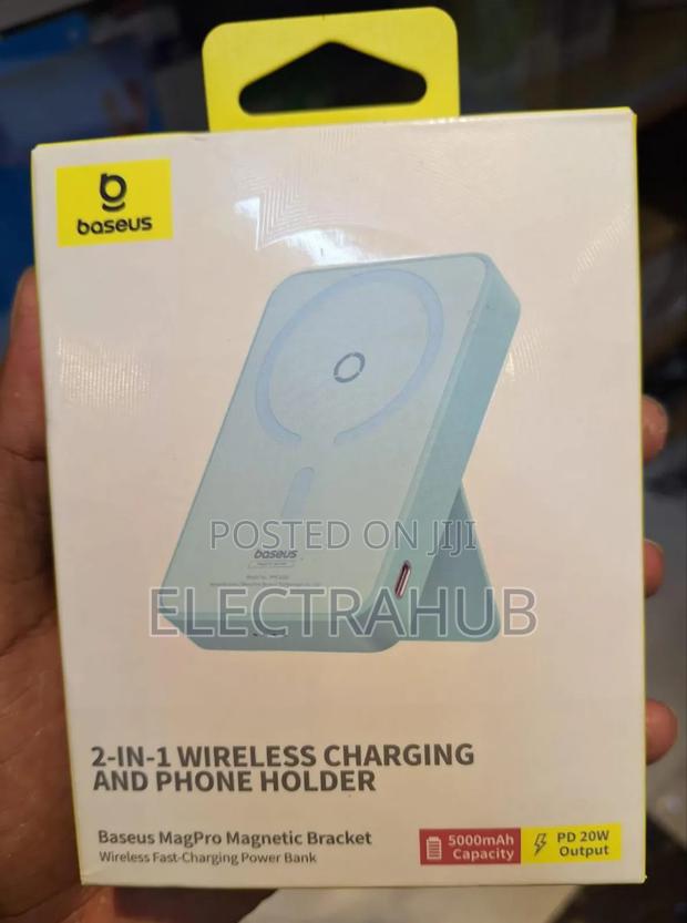 Baseus 2in1 Wireless Charging Phone Holder New Sealed - main view