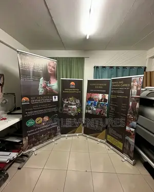 Narrow Base Roll-Up Banner