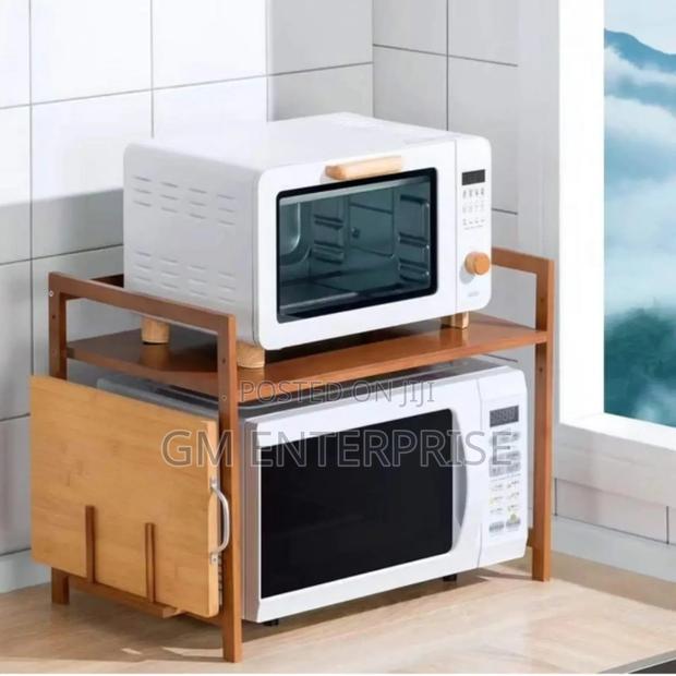 Multilayer Adjustable Microwave/Multipurpose Stand