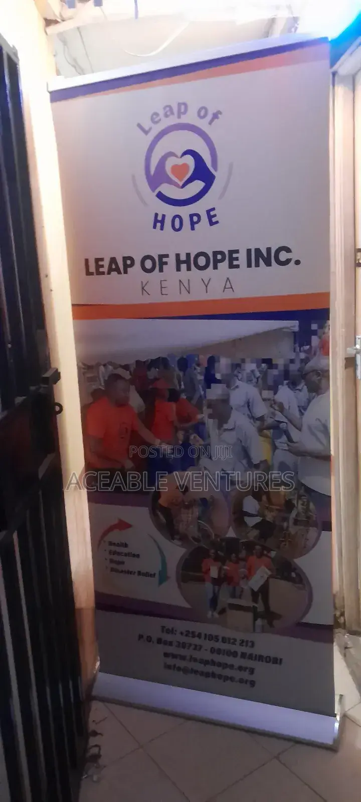Roll-Up Broadbase Banner(85cm by 200cm)