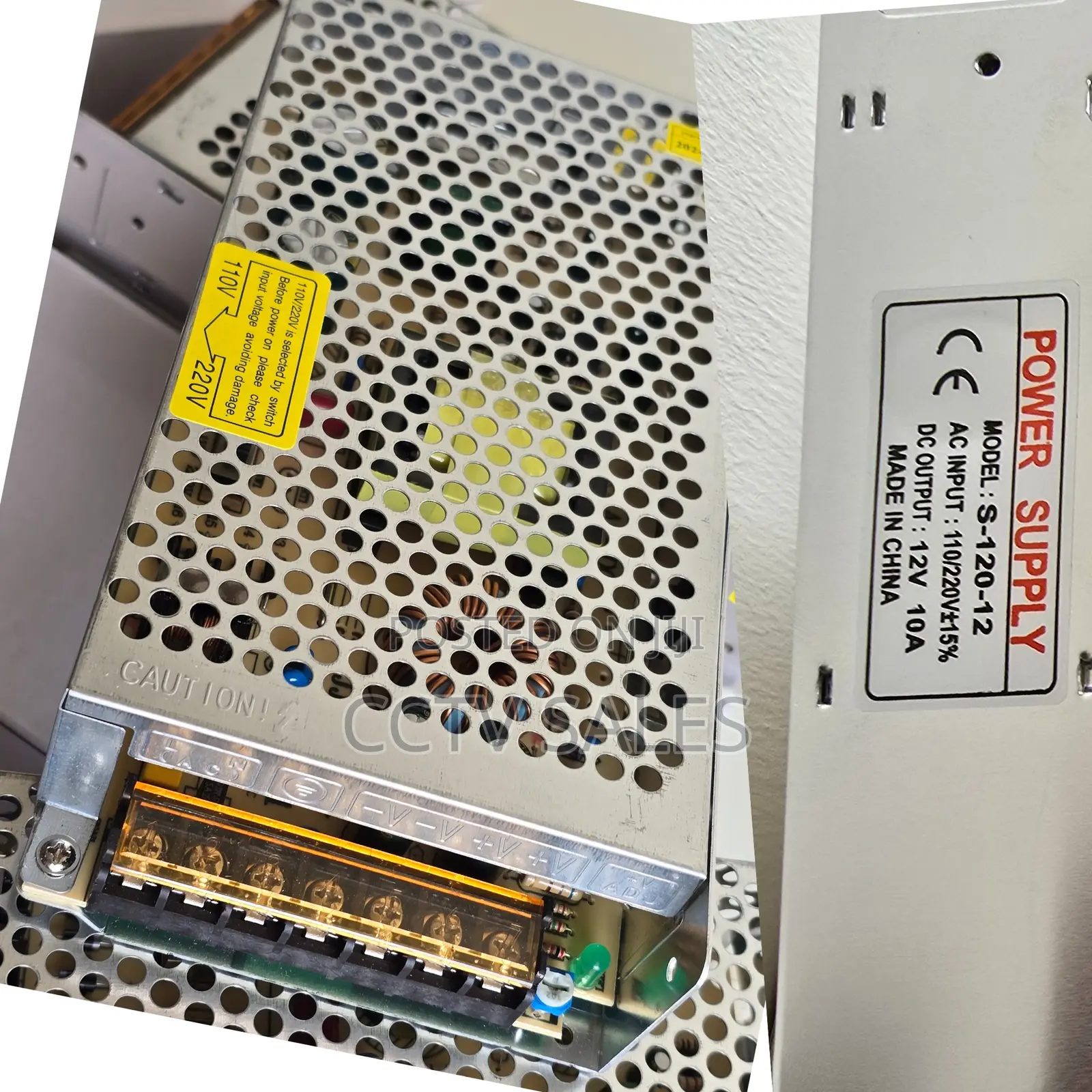 Open 10a CCTV Power Unit 8cameras PTC Mode