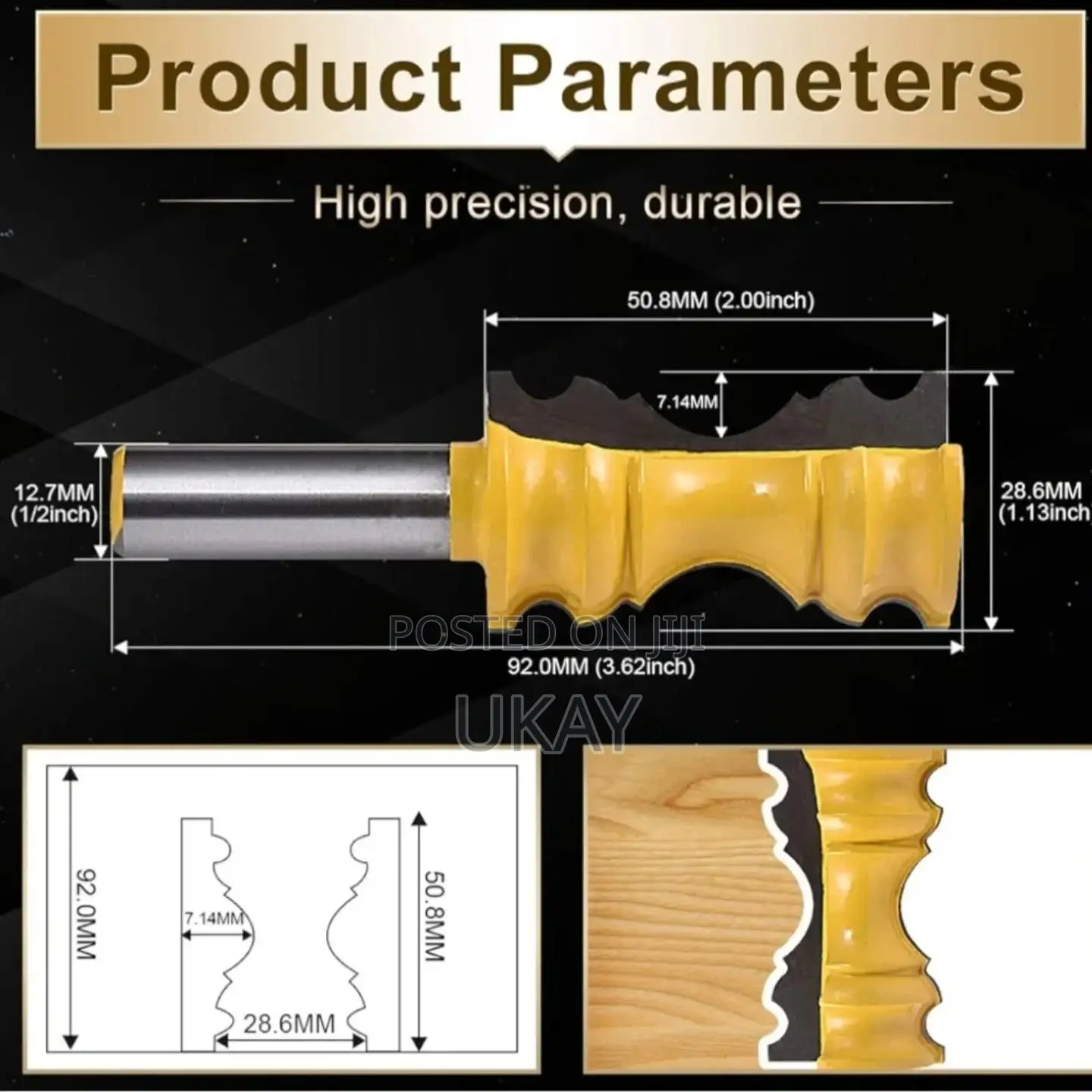 Router Bits Engraving Machine Trimming Cutter.