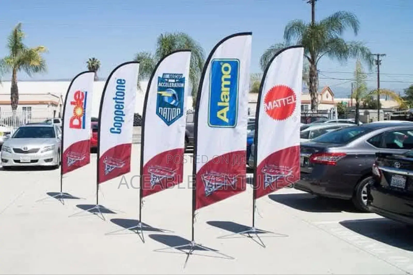 Vibrant Feather Banners