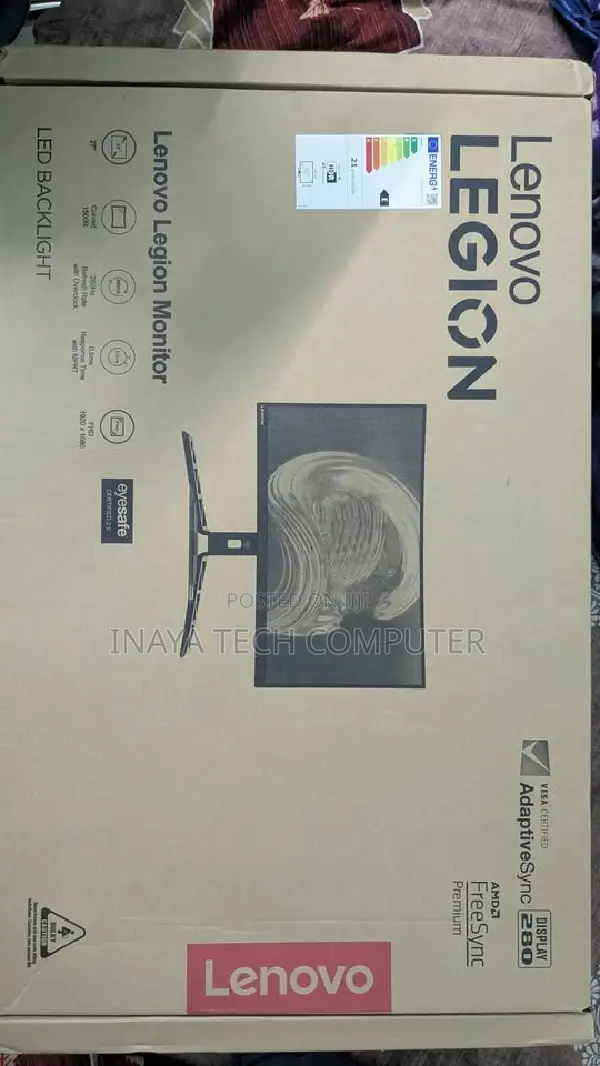 Lenovo Legion R27fc-30 27" FHD Curved Gaming Monitor,