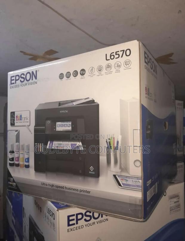 Ecotank L6570 Wi-fi Duplex Multifunction Adf Inktank Printer - main view