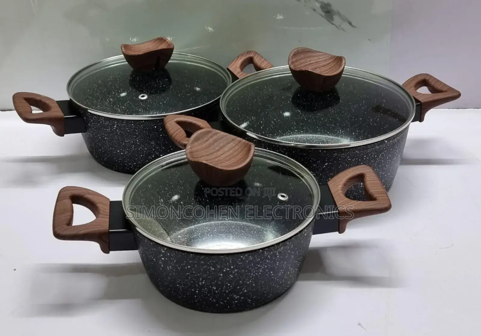Big Baroly Granite Cookware Set