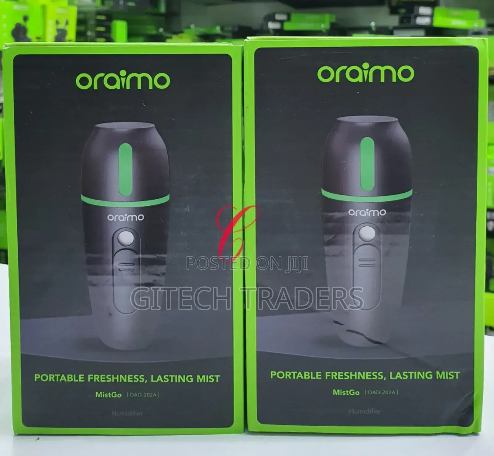 Oraimo Mist Go Oad-202a 900mah Portable Humidifier