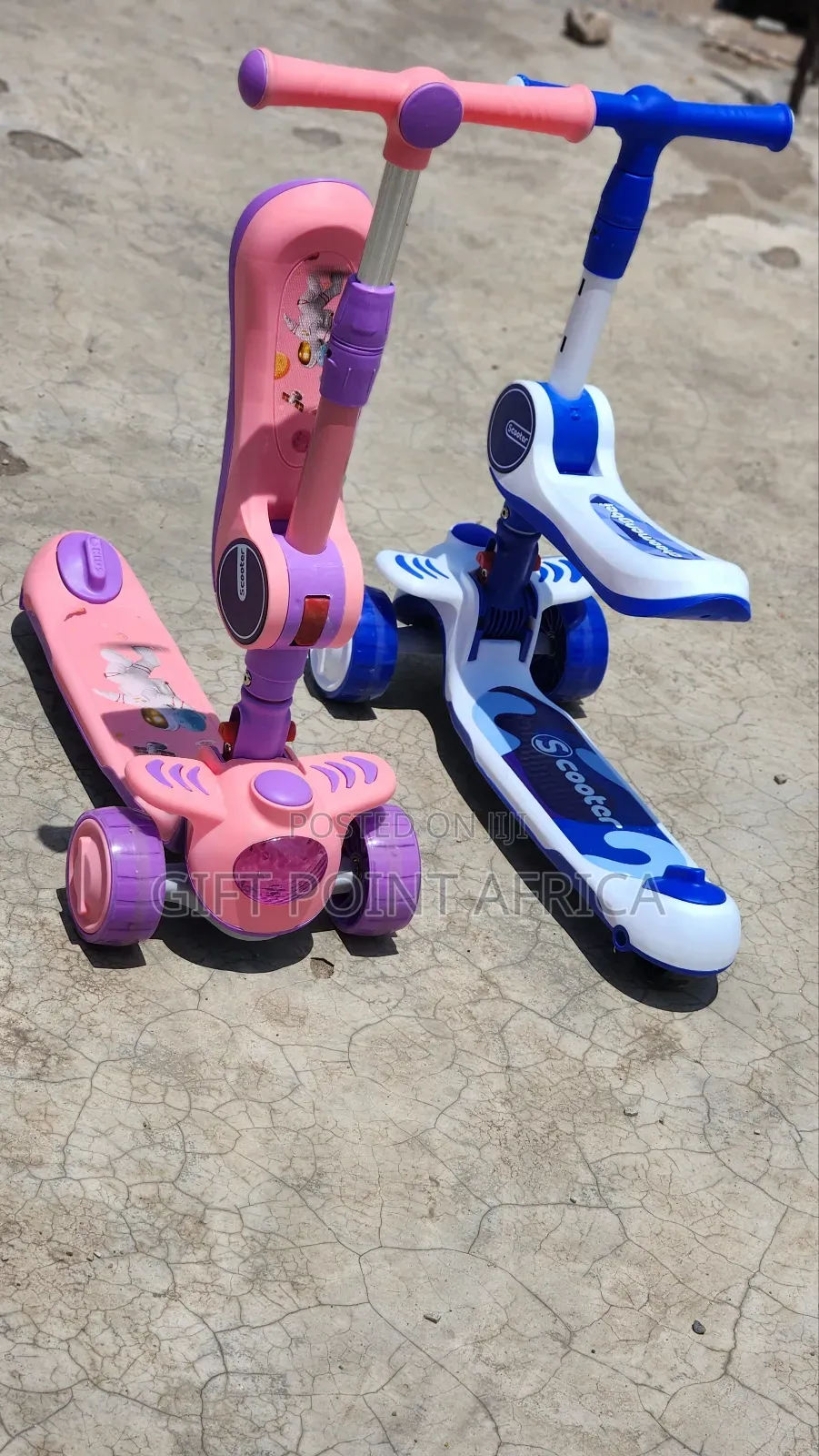 2 in 1 Scooter for Kids With Seat