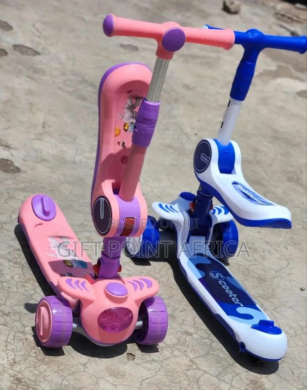 2 in 1 Scooter for Kids With Seat