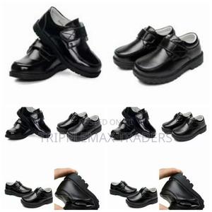 Boys Leather School Shoes 26-40 - main view