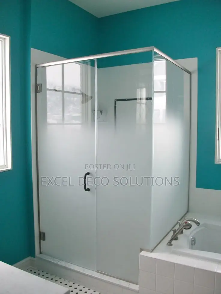 White Frosted Film for Bathrooms