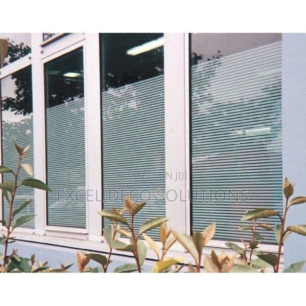 Elegant New Look Frosted Window Film