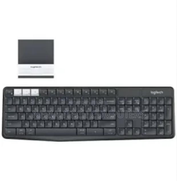 Logitech K375s Multi-Device Wireless Keyboard and Stand Com - main view