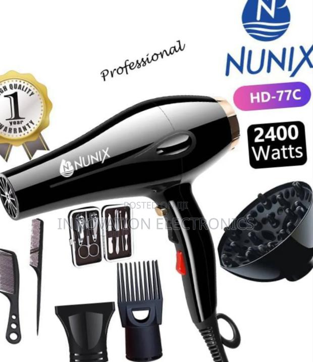 Nunix Hd-77c Commercial Blow Dry Hair Dryer