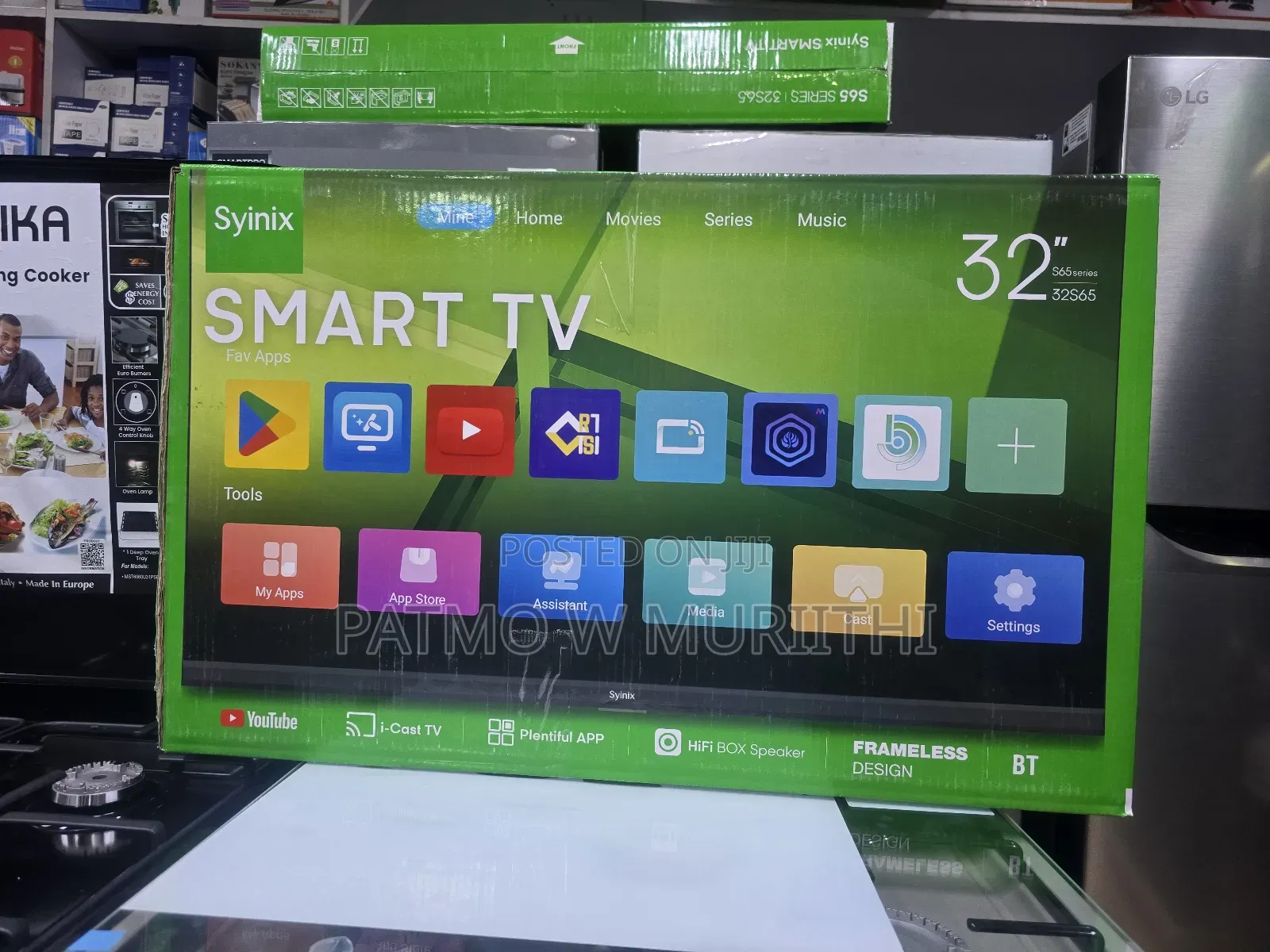 Tv Syinix Smart Android Tv 32" Youtube Netflix Facebook