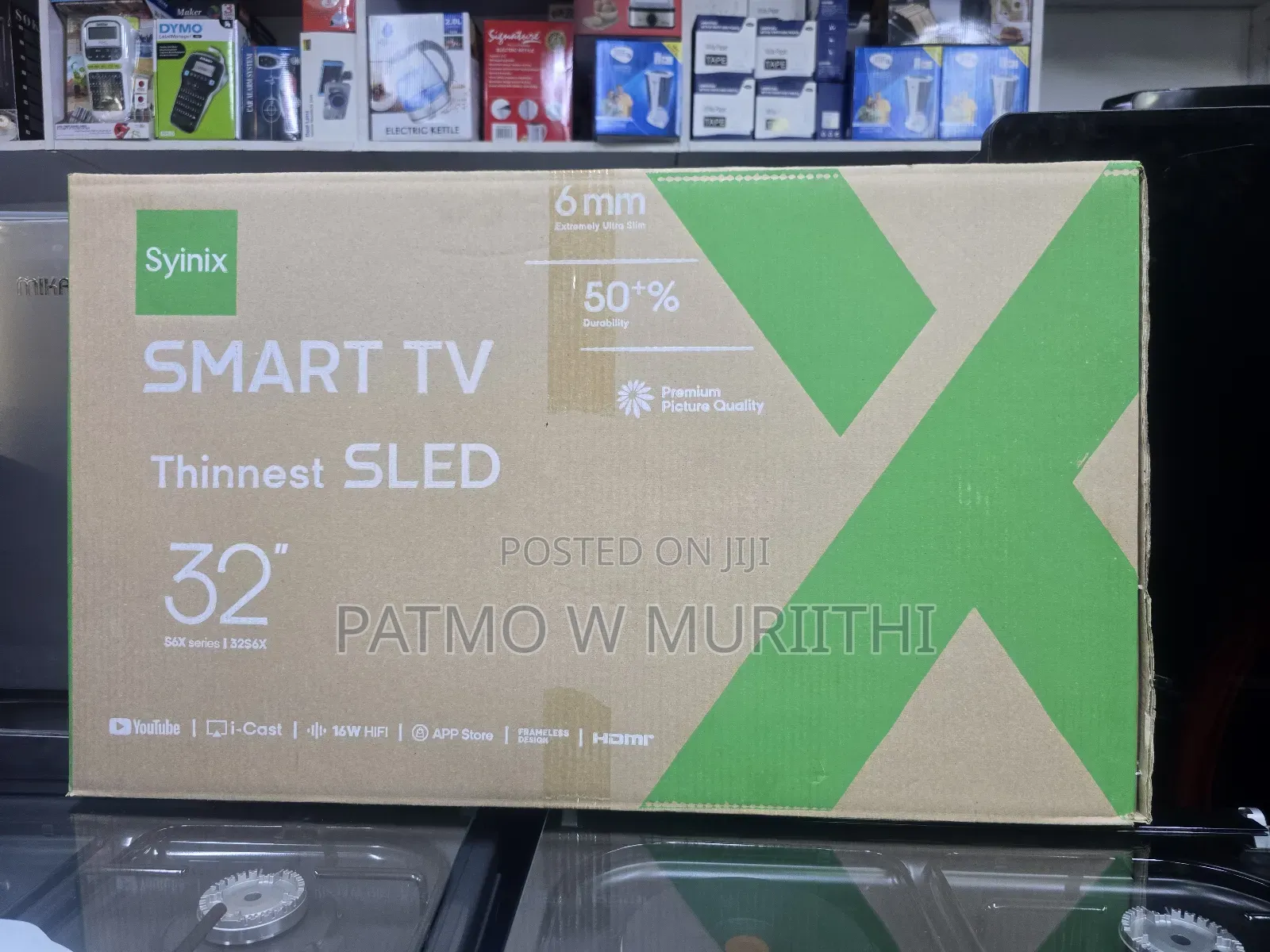 Syinix 32inches Tv Smart Android Thinnest Sled
