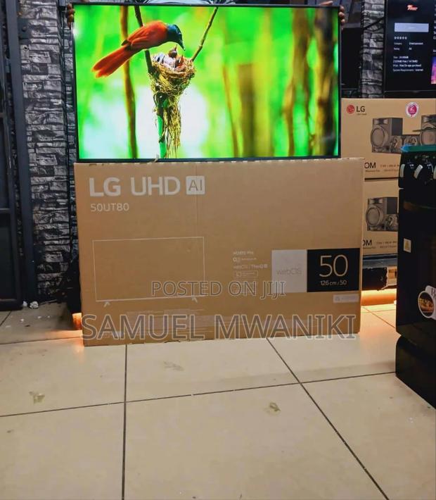 Lg 50" Uhd Ut80 Series Webos Smart Ai Thinq Magic Remote - main view