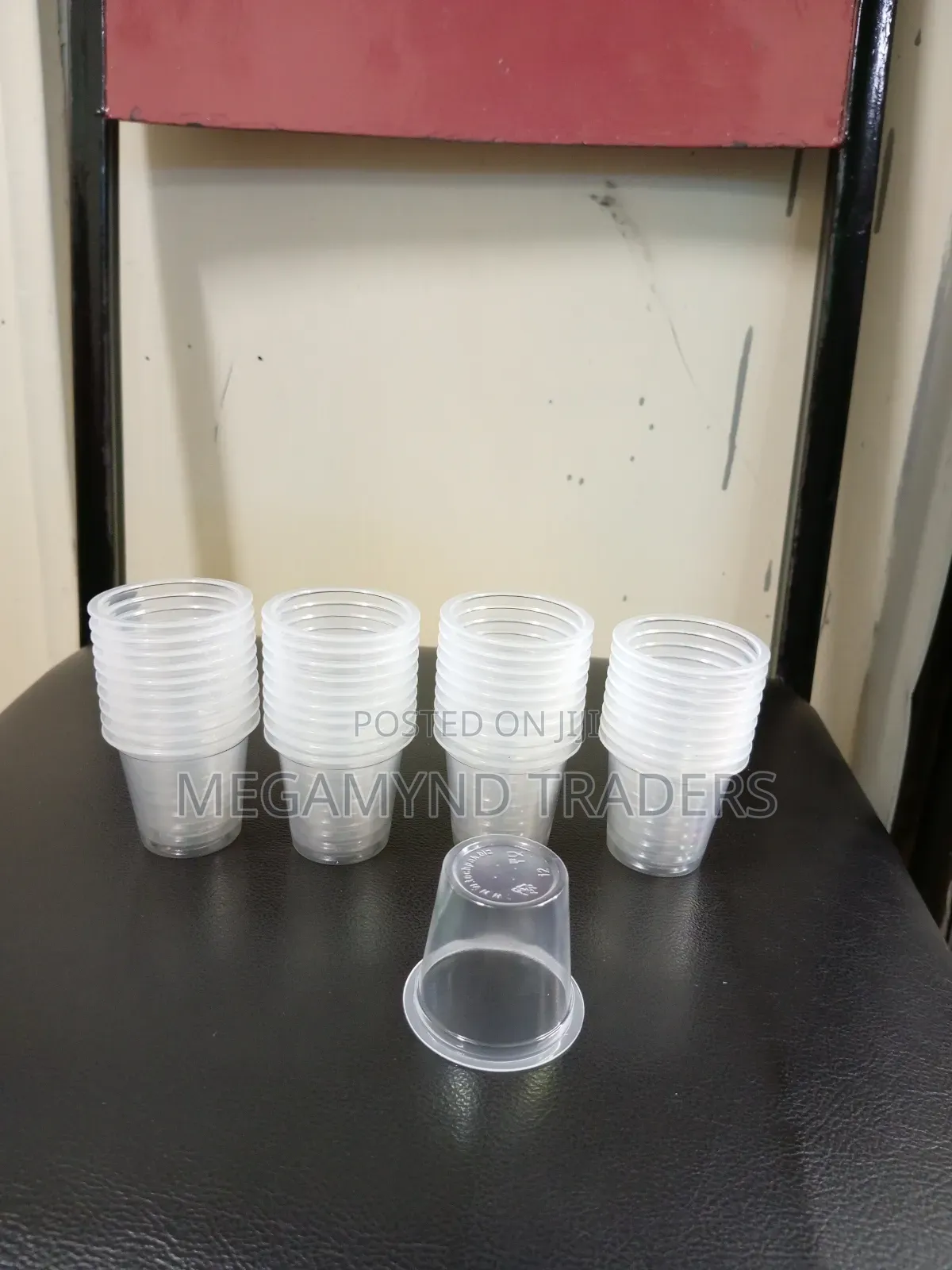 40pc Holy Communion Plastic Cups 40ml /Tot Plastic 40ml