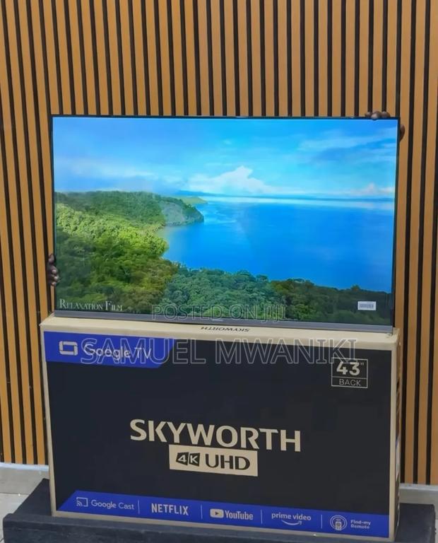 Skyworth 43′′ Uhd Google Smart Tv Frameless New Model - thumbnail 4