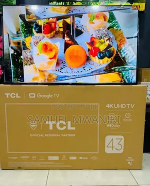 TCL 43′′ Uhd HDR Google Smart Frameless Tv Dynamic Colour