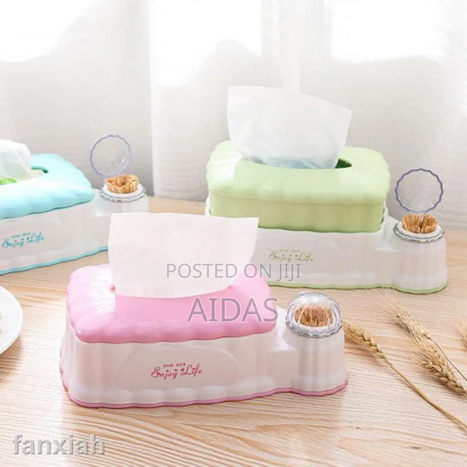 Serviette Holder Plus Toothpick Holder
