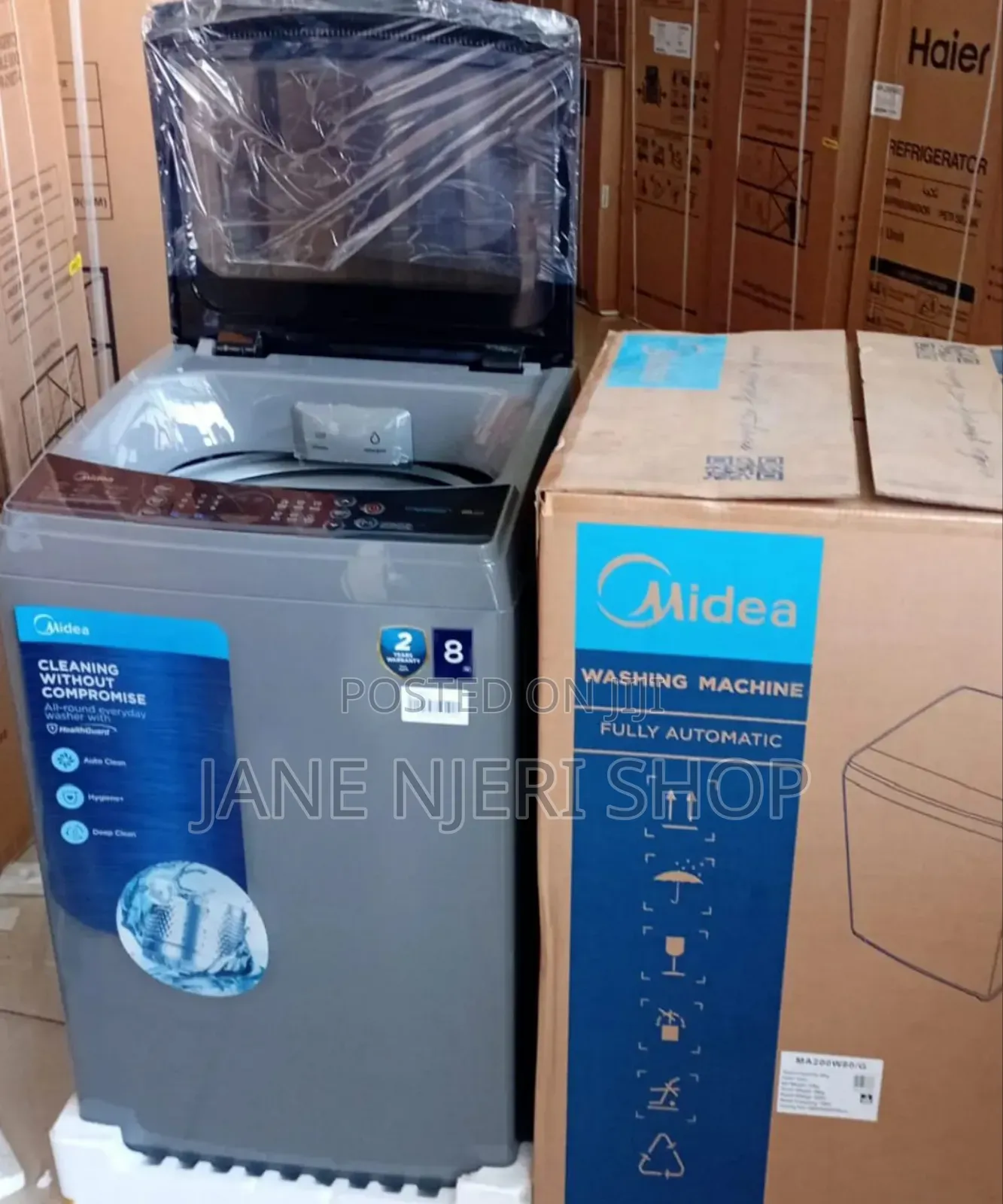 Media 8kg Washing Machine Top Load