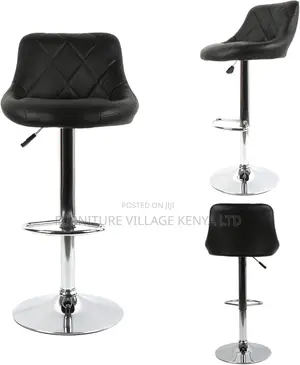 Bar Stool Pu Kitchen Chair Height Adjustable